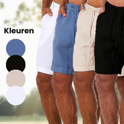 Linnen Zomer Shorts (1+1 GRATIS)