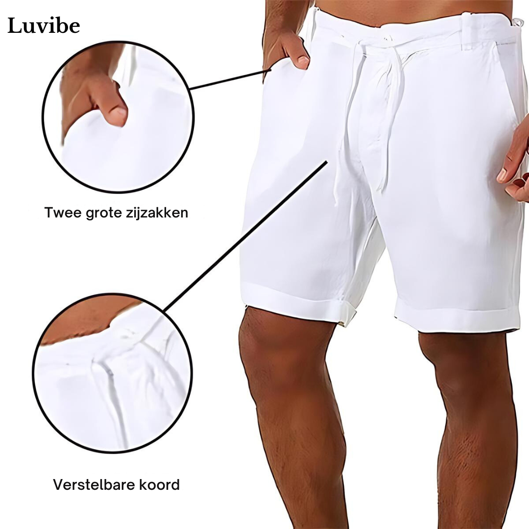 Linnen Zomer Shorts (1+1 GRATIS)